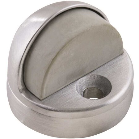 Universal Hardware 1-3/4 in. Satin Chrome Dome Floor Stop with Riser UH40074